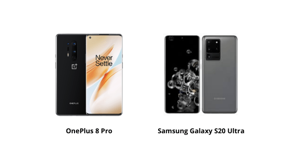 OnePlus 8 Pro vs Samsung S20 Ultra